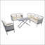 Ensemble de canapé modulaire d'extérieur 5 pièces 5 pièces