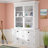 Jakeira Solid and Manufactured Wood China Cabinet