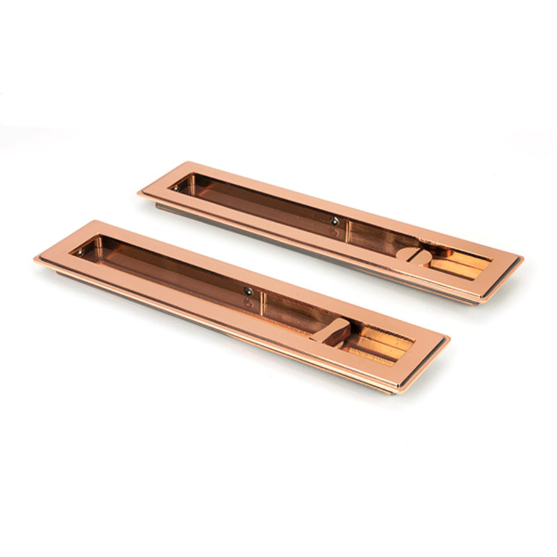 Door Accessory, 25cm H x 6cm W x 1.3cm D, Polished Bronze