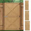 Tullahassee  Timber Wood Gate-772585488
