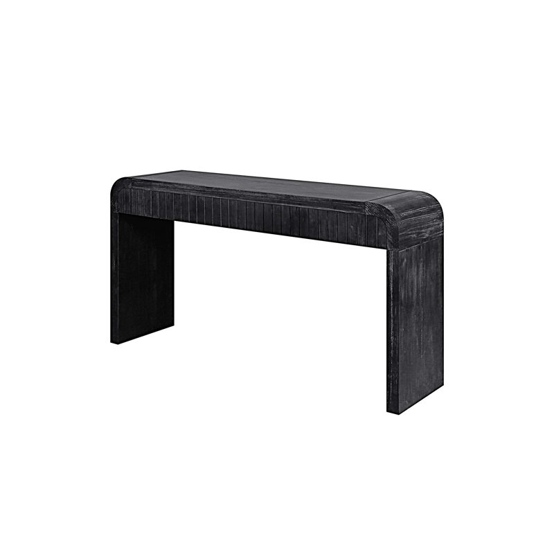 Vintage Console Table with Two Hidden Handle Drawers