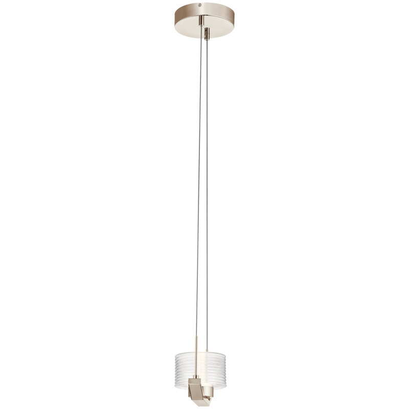 Luminaire suspendu cylindrique à 1 lumière DEL Addington