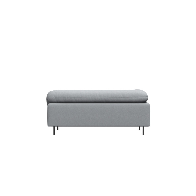 Collar Open End Right (Arm Left), Right Hand Facing, Polyester, Light Gray