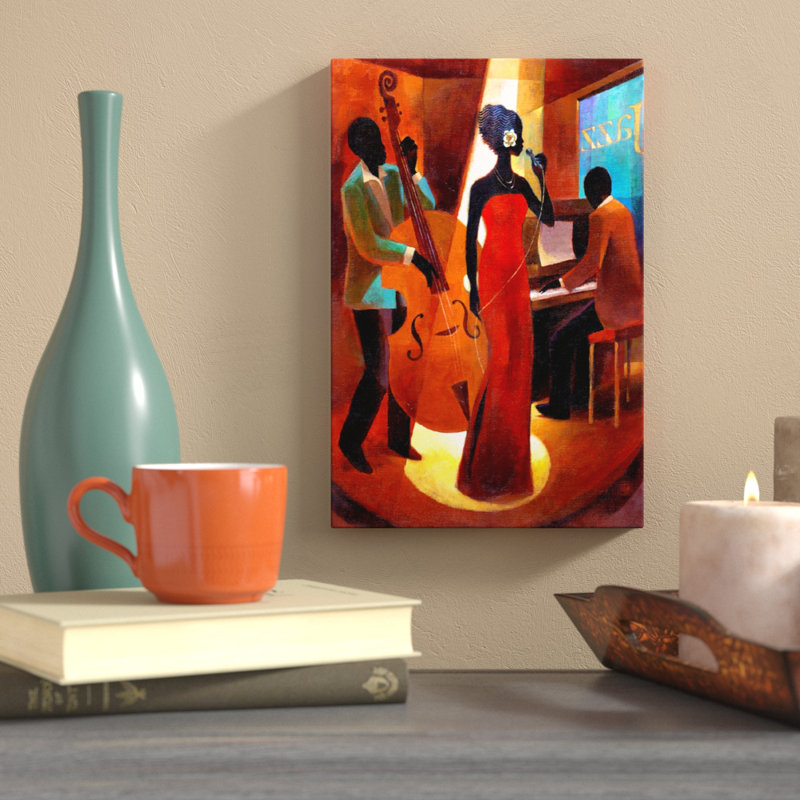 « In a Sentimental Mood », reproduction d'art sur toile, H 18 po x l 12 po, Toile tendue, Sans cadre