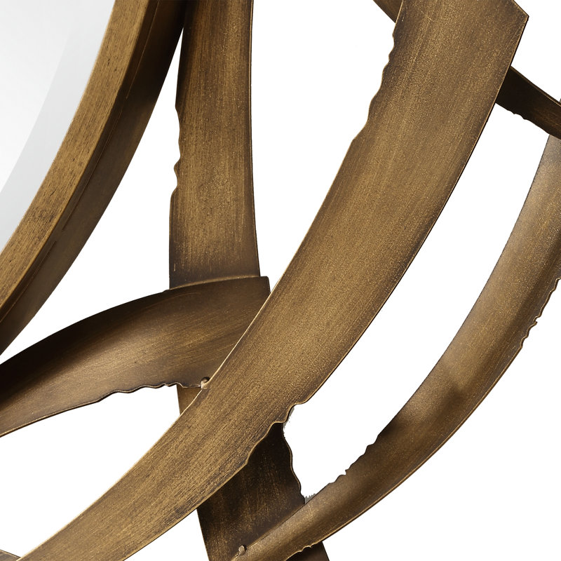 Rebak Bronze Round Mirror