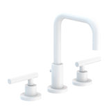 East Square Widespread Bathroom Faucet with Drain Assembly