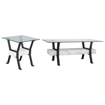 Darvette 2 Piece Living Room Table Set
