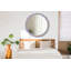 Huldar Glass Flat Wall Mirror