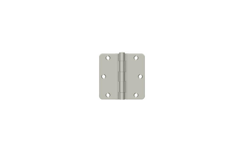 Steel Hinge, Brushed Nickel