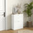 HOMCOM Slim Shoe Cabinet For Entryway