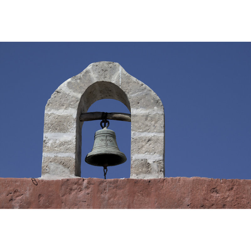 Monastère de Santa Catalina, Pérou, cloche, H 16 po x l 24 po