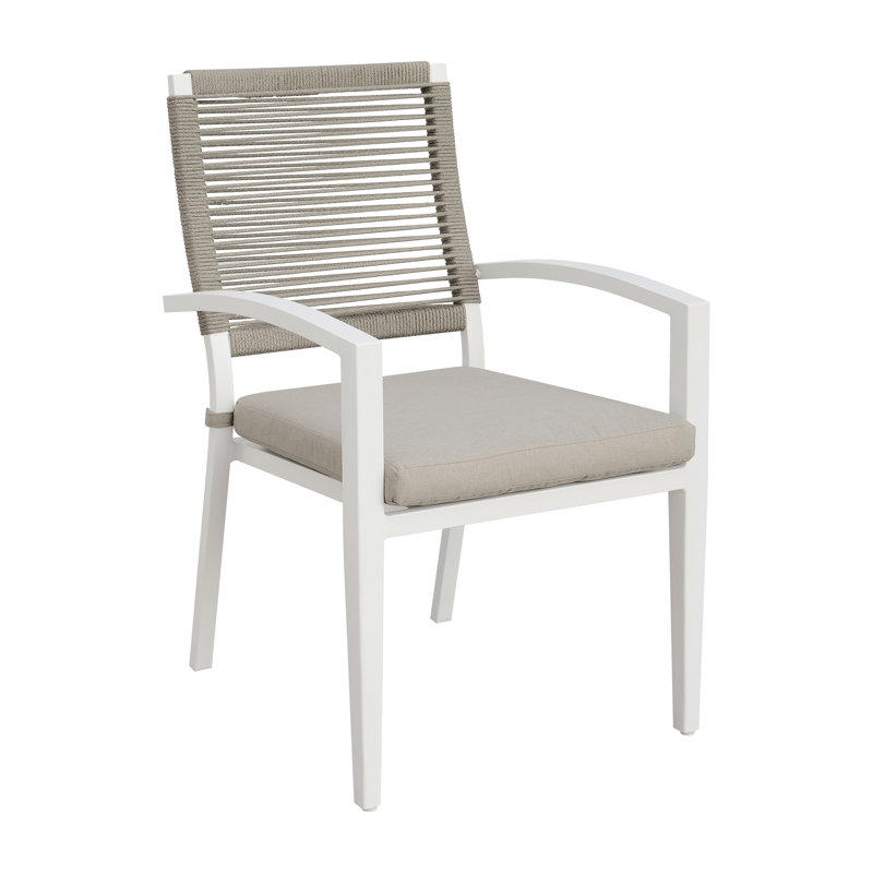 Chaise de patio avec coussin Angwin