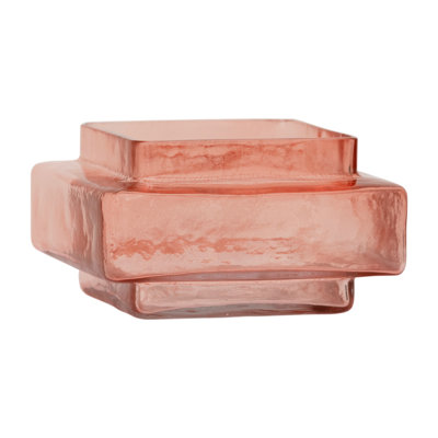 2.535'' H Glass Tabletop Tealight Holder