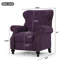 Fauteuil inclinable avec accoudoirs roulés