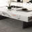 Modern simple square rock plate coffee table-102698678