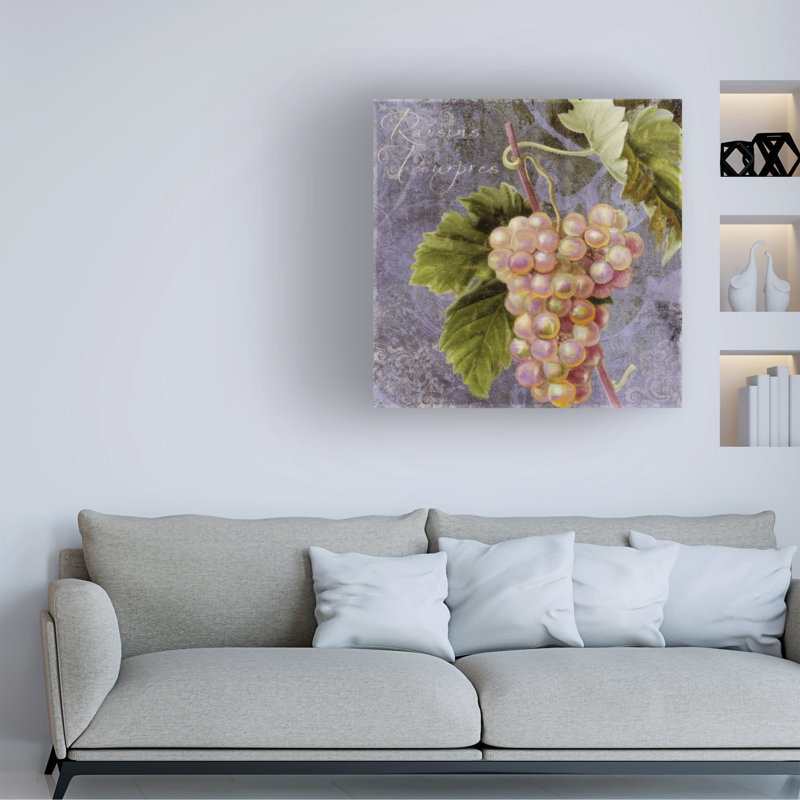 Art sur toile «Bachelor Sasha Violette Ii», H 14 po x l 14 po