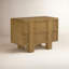 Table de chevet Torleif - brun
