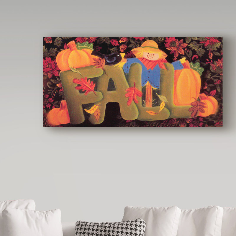 « automne type », art sur toile, H 10 po x l 19 po x P 2 po