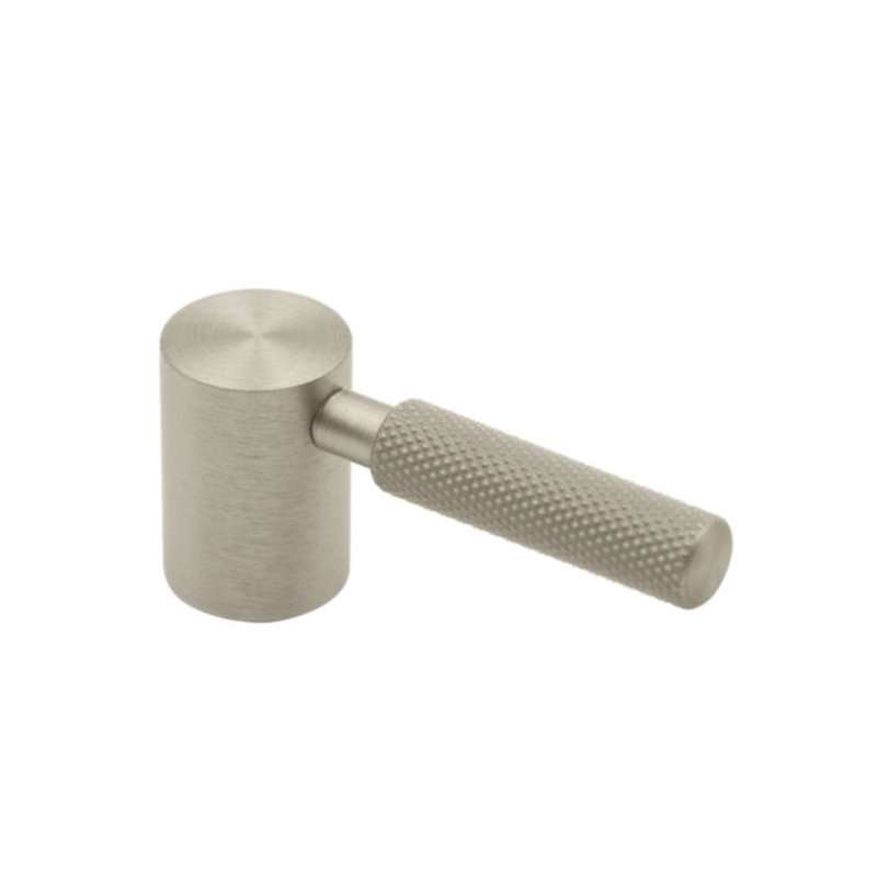 Modern Industrial Novelty Pull, Satin Nickel