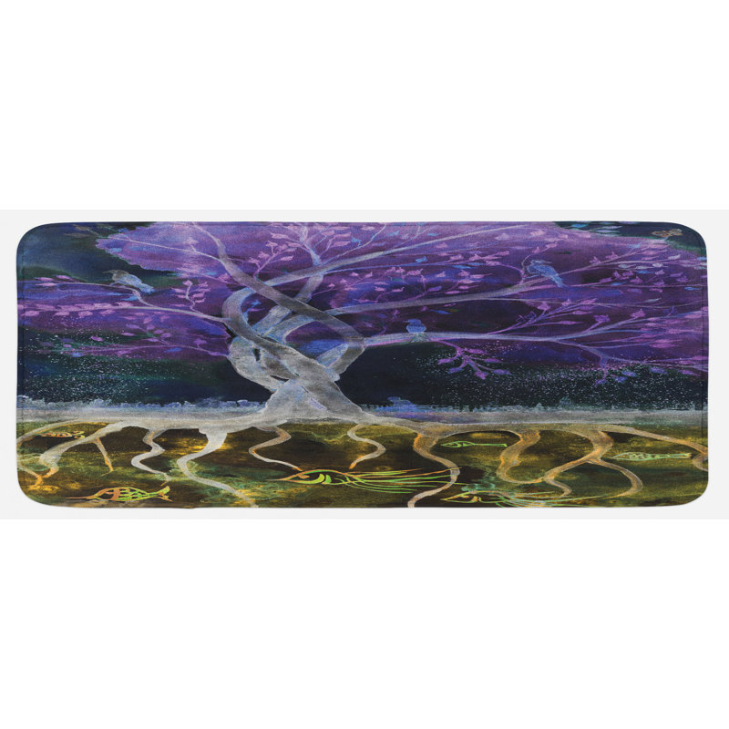 Tapis de cuisine arbre de vie