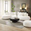 Canapé modulaire en L surdimensionné de 134,63 po avec méridienne gauche et siège profond pour salon-992361102-992361101