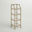 Bibliothèque en métal Eiffe H 40 "x l 12,5"-203080442