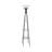 Adowlfe 70'' Black Torchiere Floor Lamp
