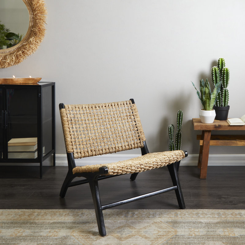 Banc en similicuir Ifeoluwakitan, Noir