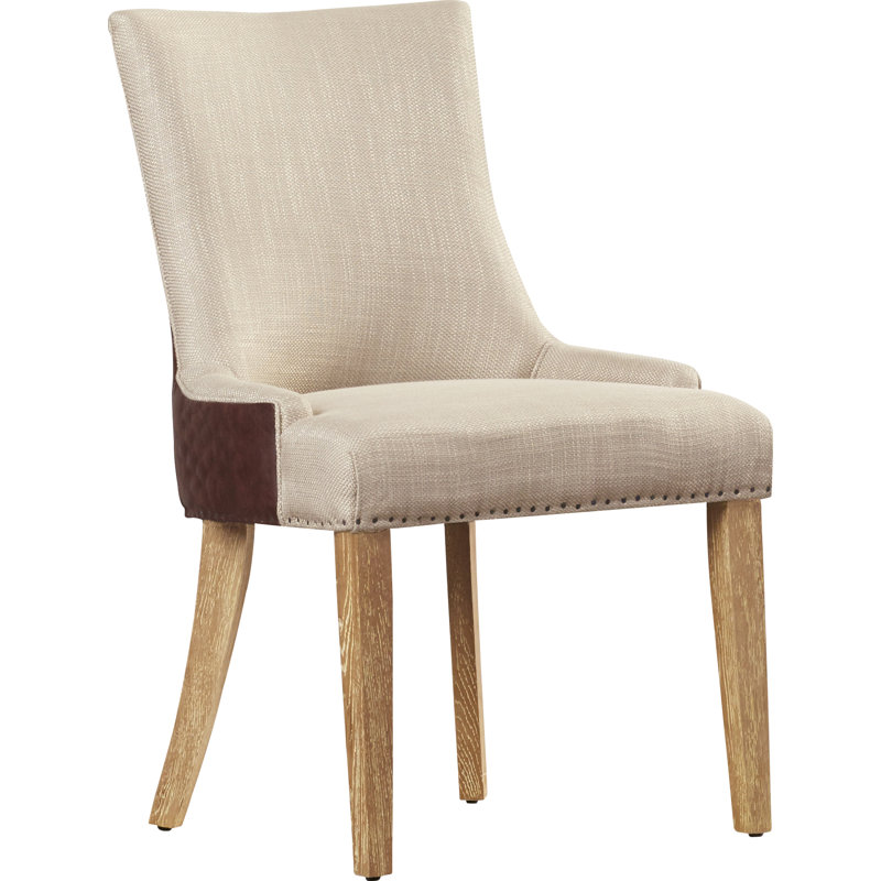 Chaise d'appoint rembourrée Abby
