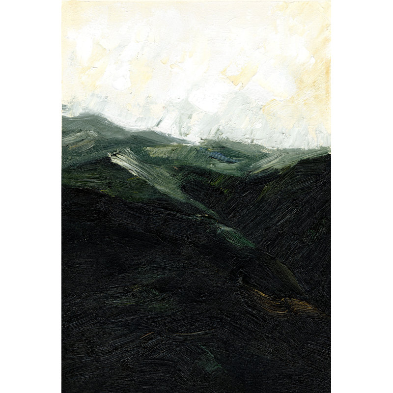 Dark Mountains - Wrapped Canvas Art Prints, 76cm H x 51cm W