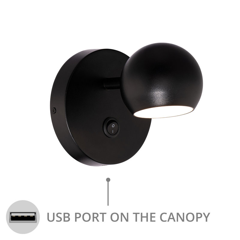 Duplex 1 - Light LED Spotlight, Black