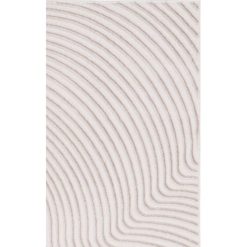 Jhena Performance Abstract Rug, Rectangle 5'3" x 7'6"