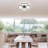 20" Ceiling Fan Light With 2 LED-726381931