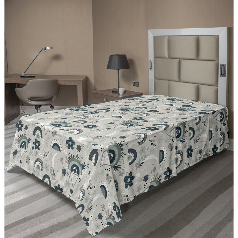 Drap plat Ambesonne, Drap plat pour lit simple