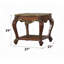 Table de bout en bois massif avec rangement Julie-55919409
