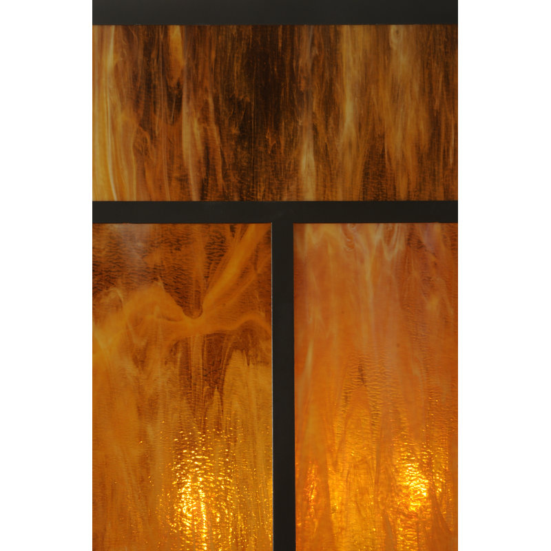Luminaire suspendu rectangulaire à 6 lumières Mission