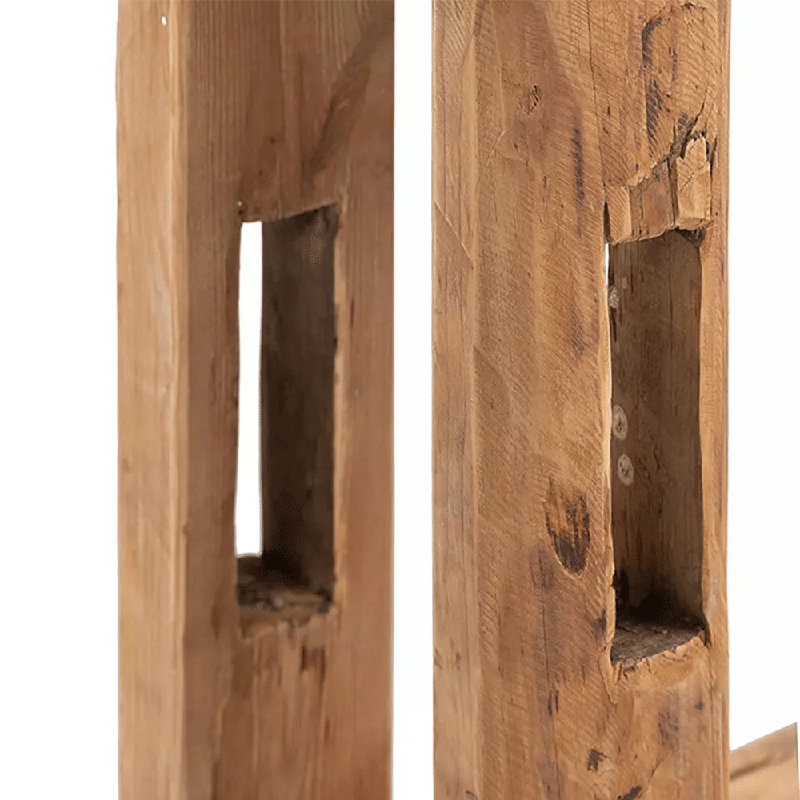 Console 100% bois de pin récupéré (55 po x 30 po)