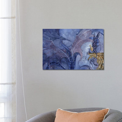 Dragon Dream by Amy Brown - Print on Canvas