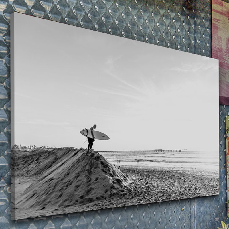 « the pull » par morgan j hartley, reproduction d’art sur toile tendue, H 20 po x l 30 po x P 1,5 po