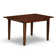 Ensemble de table de salle à manger avec plateau en bois massif Finish