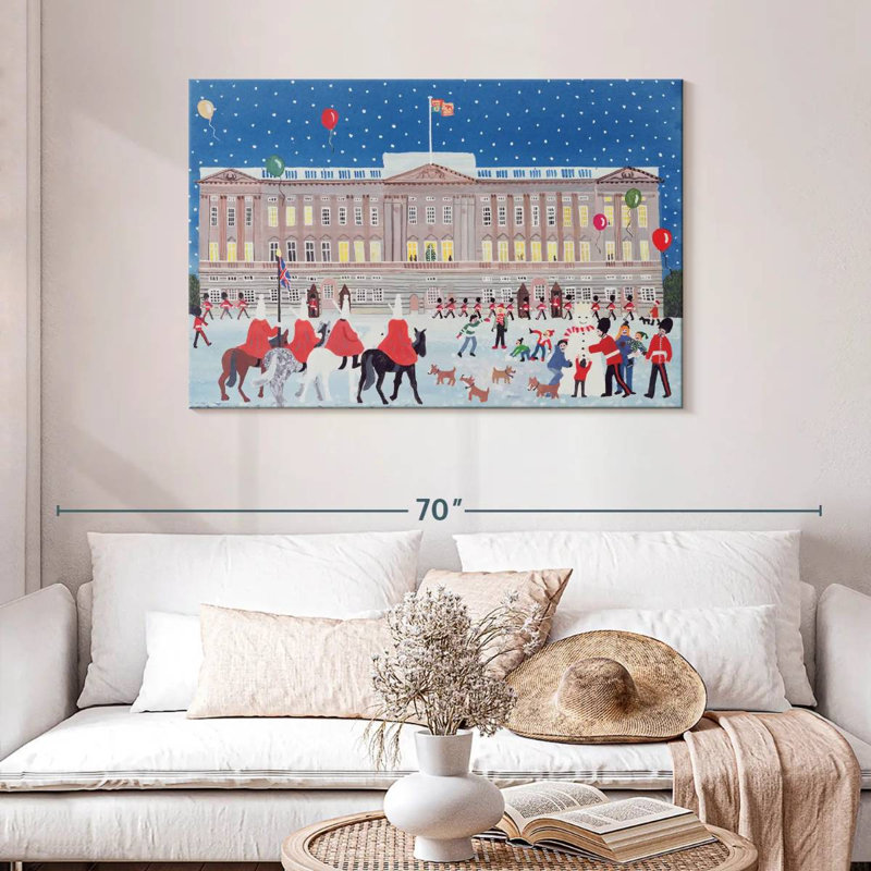 Fête des camions à Buckingham Palace, Londres, H 30 po x l 45 po