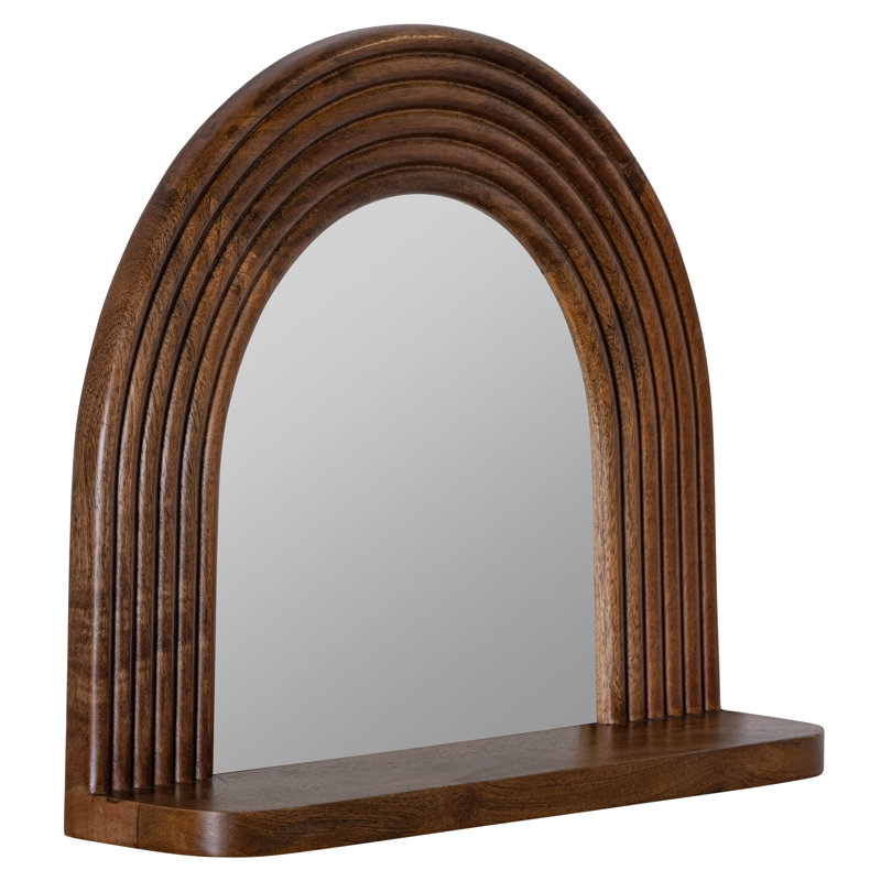 Sean Brown Shelf Wall Mirror