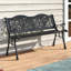 Coppedge Steel Outdoor Bench-910938182