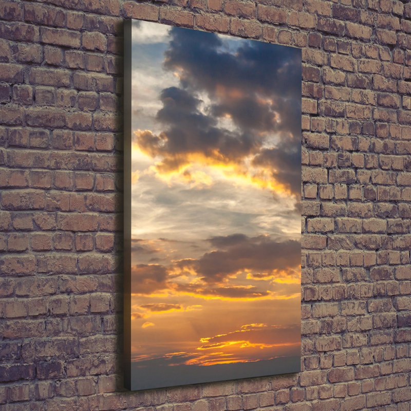 Sunset Sky - Wrapped Canvas Print