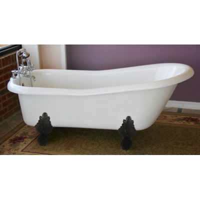 Ambassador 60" x 30" Clawfoot Soaking Bathtub