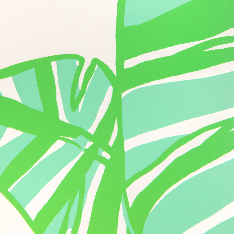 Lilly Pulitzer Go Bananas Wallpaper, White/Green