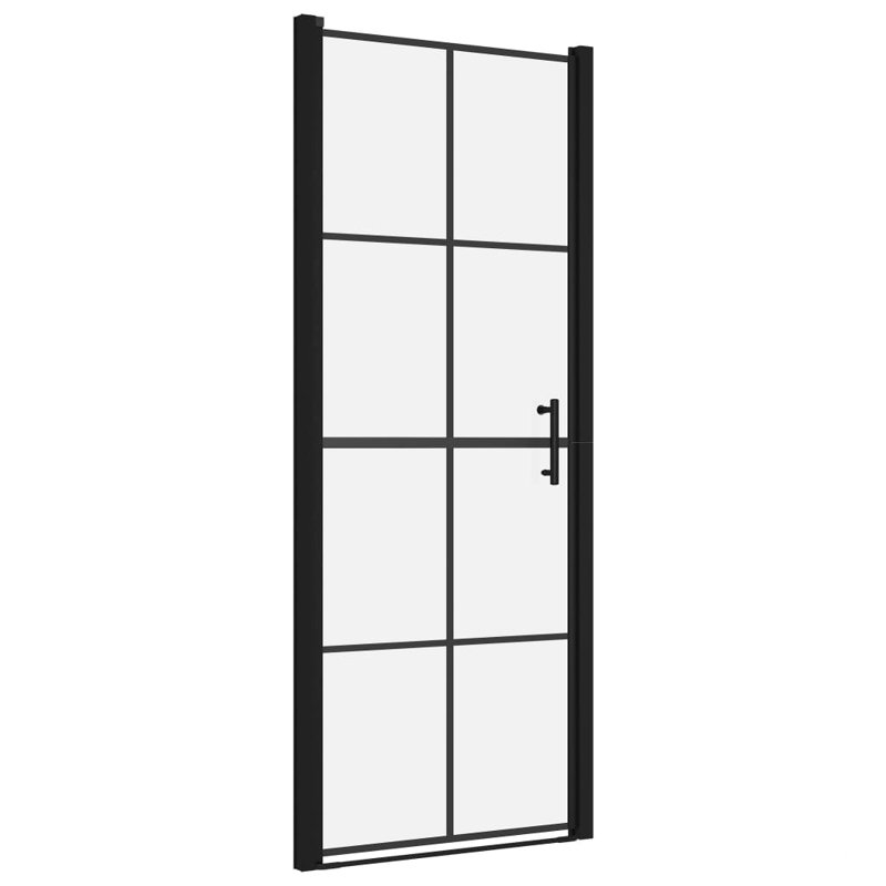 Jessen 358.3mm W x 767.7mm H Pivot Framed Shower Door with Clear Glass