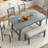 Dining Set with Bench Dining Table with Bench Farmhouse Table and Bench Set Dining Table Set