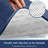 Thick Memory Foam Bath Rugs, Soft Absorbent Velvet Bathroom Mats With Non-Slip Dots Underside-40070975-40070949