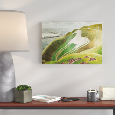 Westbury Horse by - Wrapped Canvas